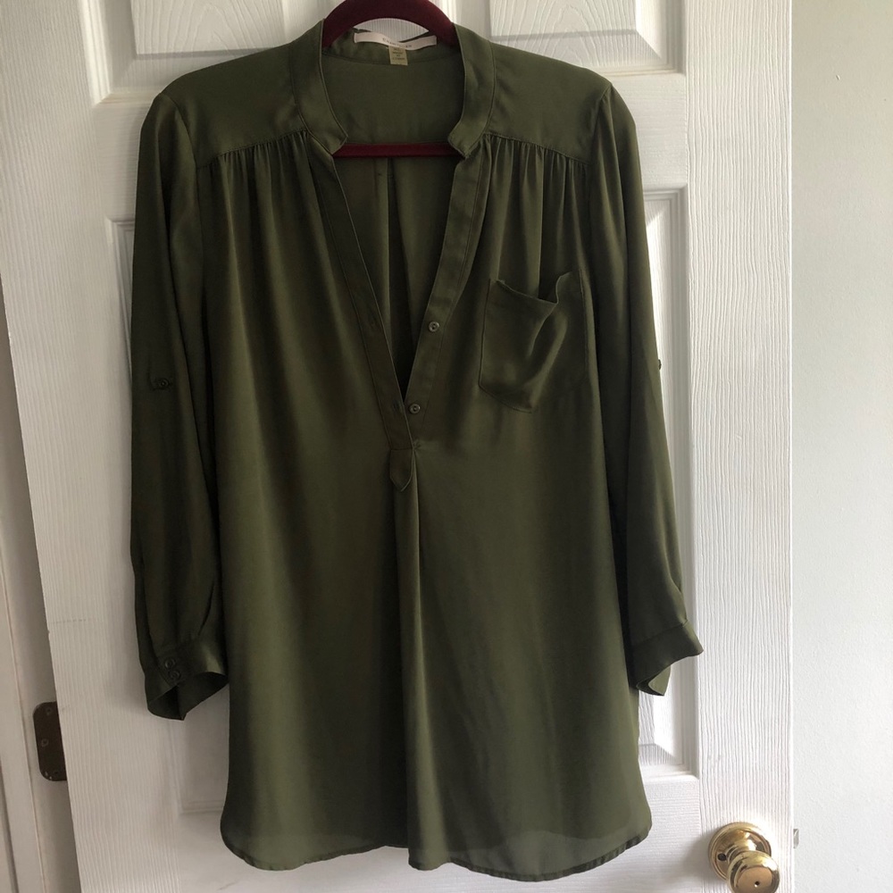 Hawthorne Tunic - Like New Olive Green Tunic